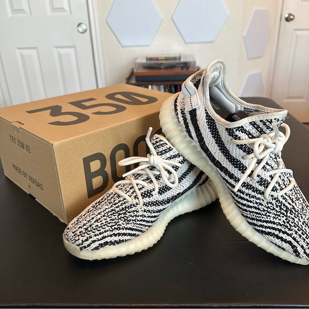 Adidas Men’s Yeezy Boost 350 V2 - Zebra